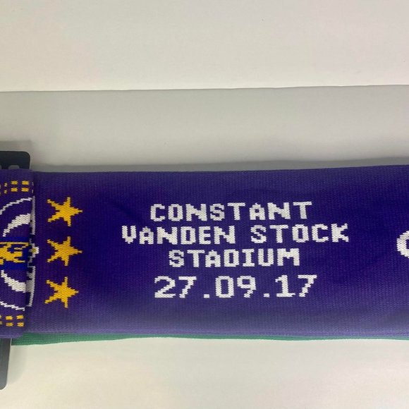 UEFA Champions League- Celtic FC & RSC Anderlecht 2017 Stadium Scarf- NWT - Picture 5 of 5